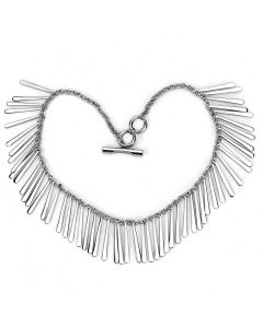 JCE3499 High polished (no plating) Stainless Steel Necklace with No Stone